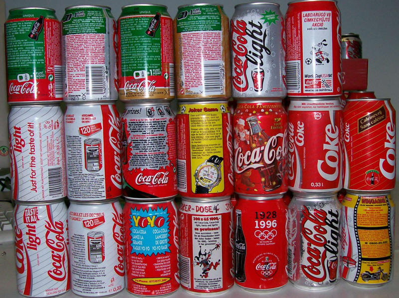 Davide Andreani Coca-cola Home Page - Coca-cola CANS Collectors