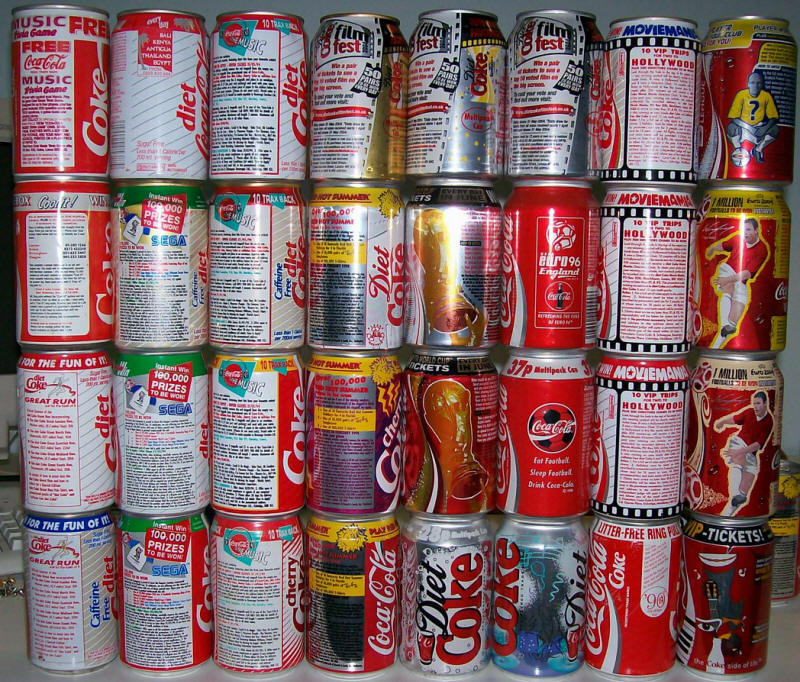 Davide Andreani Coca-cola Home Page - Coca-cola CANS Collectors